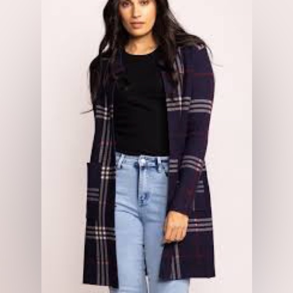 Pink Martini Harmon Cardi in Navy, Size XS, NWT